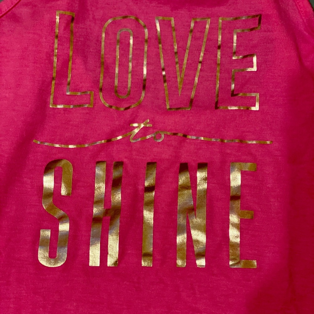 Excellent Used Condition!! Pink Size 10-12 tank